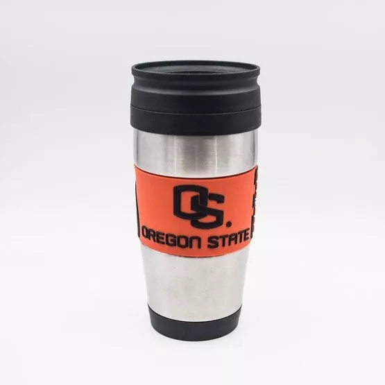 15oz PVC Wrap Travel Mug BEAVE