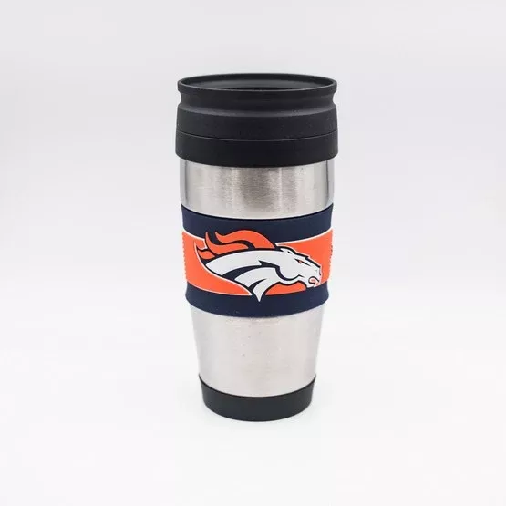 15oz PVC Wrap Travel Mug BRONC
